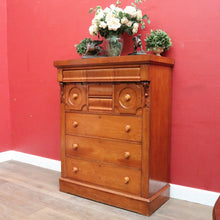 Load image into Gallery viewer, Antique Australian Cedar Chest of Eight Drawers with Original Mother of Pearl Handles. B13043