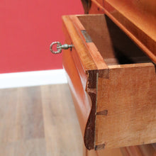 Load image into Gallery viewer, Antique Australian Cedar Chest of Eight Drawers with Original Mother of Pearl Handles. B13043