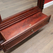 Load image into Gallery viewer, x SOLD Antique French Walnut and Mirror Linen Press or Hall Cabinet with Mirror Door. B12238