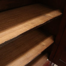 Load image into Gallery viewer, x SOLD Antique French Walnut and Mirror Linen Press or Hall Cabinet with Mirror Door. B12238