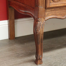Load image into Gallery viewer, x SOLD Antique French Chest of Drawers, 3 Drawer Hall Table, Hall Cabinet Large Bedside B10296
