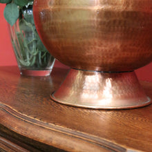 Load image into Gallery viewer, x SOLD Antique French Copper Jug, Water pitcher, Water Bucket, Flower Holder or Vase B10626