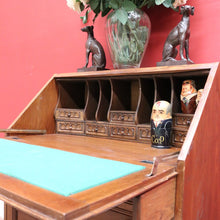 Load image into Gallery viewer, x SOLD Antique Writing Bureau Desk, French Oak Drop Front Bureau Desk Chest of Drawers B10535