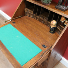 Load image into Gallery viewer, x SOLD Antique Writing Bureau Desk, French Oak Drop Front Bureau Desk Chest of Drawers B10535
