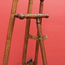Load image into Gallery viewer, x SOLD Antique French Walnut Easel, French Painters Easel, Painting Holder, Music Stand B10521