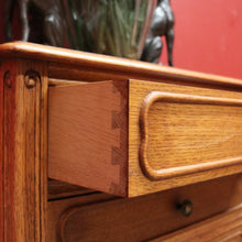 Load image into Gallery viewer, x SOLD Vintage French Chest of Drawers, Lamp Table or French Oak Bedside Table Chest B10952