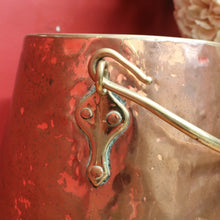 Load image into Gallery viewer, x SOLD Antique French Brass Copper Ice Bucket, Coal Scuttle Pot Planter Umbrella Holder B10735