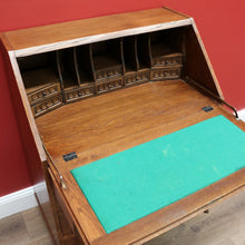 Load image into Gallery viewer, x SOLD Antique Writing Bureau Desk, French Oak Drop Front Bureau Desk Chest of Drawers B10535