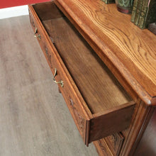 Load image into Gallery viewer, x SOLD Antique French Chest of Drawers, 3 Drawer Hall Table, Hall Cabinet Large Bedside B10296