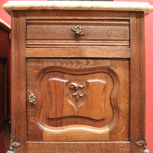 Load image into Gallery viewer, x SOLD Pair of French Antique Bedside Tables, Bedside Cabinets, Lamp Tables Side Tables B10565