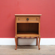 Load image into Gallery viewer, x SOLD Vintage French Cherrywood Bedside Tables, Lamp Table or Side Wine Table B11091