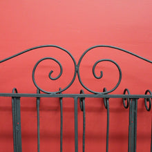 Load image into Gallery viewer, x SOLD Vintage French Wrought Iron Garden Chair, Seat Bench Chair Verandah Armchair. B10395