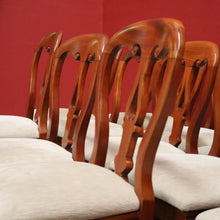 Load image into Gallery viewer, x SOLD Set of 12 Antique Dining Chairs, Antique English Mahogany Kitchen Chairs B11144