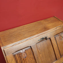 Load image into Gallery viewer, x SOLD Antique Writing Bureau Desk, French Oak Drop Front Bureau Desk Chest of Drawers B10535