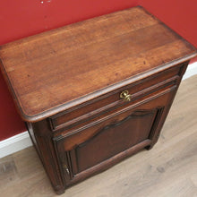 Load image into Gallery viewer, x SOLD Antique French Hall Cupboard, Large Bedside Table, Lamp Side or Office Cabinet B10762
