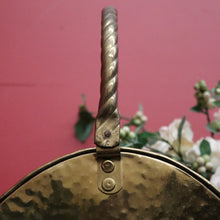 Load image into Gallery viewer, x SOLD Antique Brass Umbrella Holder with Fleur de Lis, Walking Stick Holder or Display. B10134