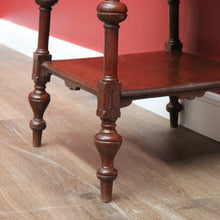 Load image into Gallery viewer, x SOLD Antique French Hall Table, Two Tier Lamp Table, Jardinière Stand Plant Stand B10259