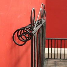 Load image into Gallery viewer, x SOLD Vintage French Wrought Iron Garden Chair, Seat Bench Chair Verandah Armchair. B10395