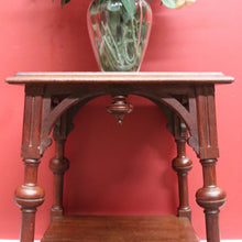 Load image into Gallery viewer, x SOLD Antique French Hall Table, Two Tier Lamp Table, Jardinière Stand Plant Stand B10259