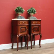 Load image into Gallery viewer, x SOLD Antique French Bedside Tables, Antique French Lamp Tables, Side or Hall Cupboard B10753