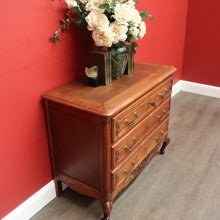 Load image into Gallery viewer, x SOLD Antique French Chest of Drawers, Oak French Hall Cabinet Chest of 3 Drawers B10205