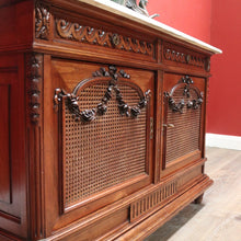 Load image into Gallery viewer, x SOLD Antique French Dressing Table, French Walnut Hall Cabinet, Entry Foyer Cupboard B10842