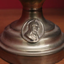 Load image into Gallery viewer, x SOLD Vintage French Crucifix, Free Standing Cross, Brass Cross Jesus on Cross B10244