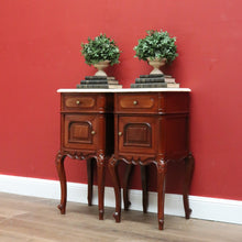 Load image into Gallery viewer, x SOLD Antique French Bedside Tables, Antique French Lamp Tables, Side or Hall Cupboard B10753