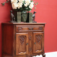 Load image into Gallery viewer, x SOLD Vintage Antique French Hall Cabinet Sideboard, Entry Foyer Cupboard with Drawer B10632
