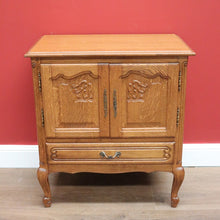 Load image into Gallery viewer, x SOLD Vintage French Sideboard, Hall Cupboard, 2 Door, Single Drawer, Bedside Cabinet B10515