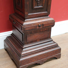 Load image into Gallery viewer, x SOLD Antique French Oak Pedestal, Jardinière Stand, Plant Stand, Planter Pedestal B11201