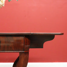 Load image into Gallery viewer, x SOLD Antique English Centre Table, Large Lamp or Side Table, Cushion Drawer Desk B10740