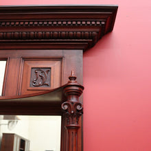 Load image into Gallery viewer, x SOLD Antique English Sideboard, Walnut Mirror Back Sideboard Cabinet Cupboard. B9875