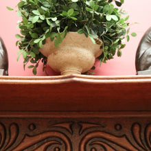 Load image into Gallery viewer, x SOLD Coat Rack, Vintage French Wall Hanging Coat Scarf, Hat Umbrella Rack Brass Hooks B10494