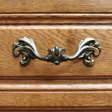 Load image into Gallery viewer, x SOLD Antique French Chest of Drawers Desk, 3 Drawer Writing Bureau Office Desk Chest B10712
