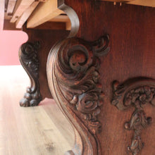 Load image into Gallery viewer, x SOLD Vintage French Dining Table 2 Leaves, French Oak 2 Leaf Extension Kitchen Table B10758
