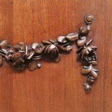 Load image into Gallery viewer, x SOLD Antique French Walnut and Cane Insert Double Bed. Antique French Bed with Slats B10844`