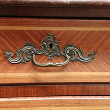 Load image into Gallery viewer, x SOLD Antique French Chest of Drawers, Antique Walnut, Brass, Marble Chest of Drawers B10781