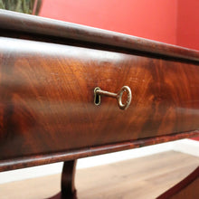 Load image into Gallery viewer, x SOLD Antique English Centre Table, Large Lamp or Side Table, Cushion Drawer Desk B10740