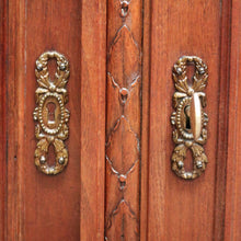 Load image into Gallery viewer, x SOLD Antique French Dressing Table, French Walnut Hall Cabinet, Entry Foyer Cupboard B10842