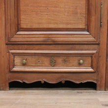 Load image into Gallery viewer, x SOLD Antique French Cloak Cabinet, French Hall Cupboard, Oak Wardrobe Armoire Drawer B10804