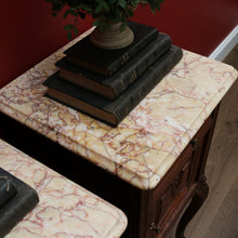 Load image into Gallery viewer, x SOLD Pair of French Antique Bedside Tables, Bedside Cabinets, Lamp Tables Side Tables B10565