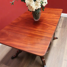 Load image into Gallery viewer, x SOLD Antique English Centre Table, Large Lamp or Side Table, Cushion Drawer Desk B10740