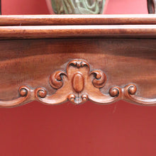 Load image into Gallery viewer, x SOLD Antique French Mahogany Hall Table Games Table Fold over Card Table, Carved Legs B10730