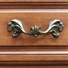 Load image into Gallery viewer, x SOLD Vintage French Oak Drop Front Writing Bureau Desk with Chest of 2 Drawers Below B10638