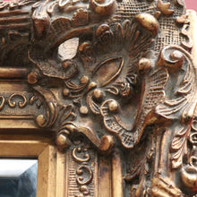 Load image into Gallery viewer, x SOLD Vintage French Gilt Framed Mirror, Heavily Ornate Gilt Timber and Plaster Mirror B11113