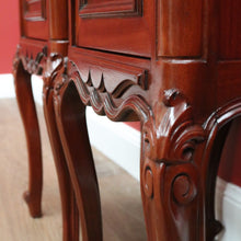 Load image into Gallery viewer, x SOLD Antique French Bedside Tables, Antique French Lamp Tables, Side or Hall Cupboard B10753
