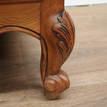 Load image into Gallery viewer, x SOLD Vintage Chest of Drawers, French Oak 3 Drawer Chest, Bedside, Hall Cupboard B10515