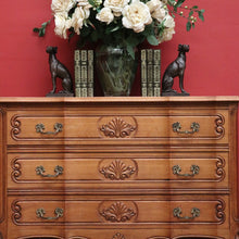 Load image into Gallery viewer, x SOLD Vintage French Chest of Drawers. French 3 Drawer Hall Cabinet Lamp Cupboard B10472