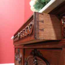 Load image into Gallery viewer, x SOLD Antique French Dressing Table, French Walnut Hall Cabinet, Entry Foyer Cupboard B10842